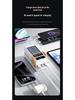 Large-Capacity 120W Solar Power Bank with 100,000mAh and Built-in Fast Charging Cable for Outdoor Use