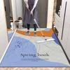 Entrance Door Mat Dirt Resistant Living Room Carpet Easy To Maintain Door Mat Anti Slip Foot Mat