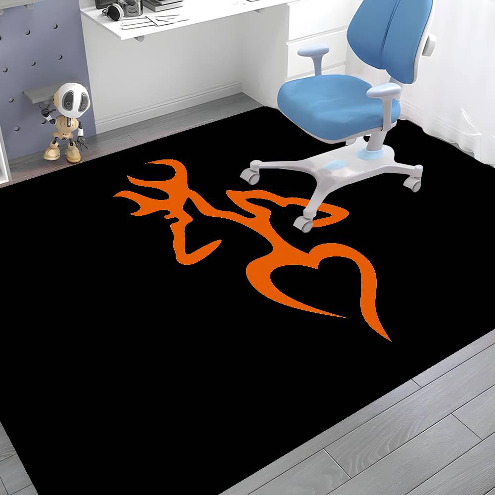 B-Browning Logo Kitchen Mat Kids Room Bedroom Decoration Balcony Anti-Slip Doormat Living Room Alfombra