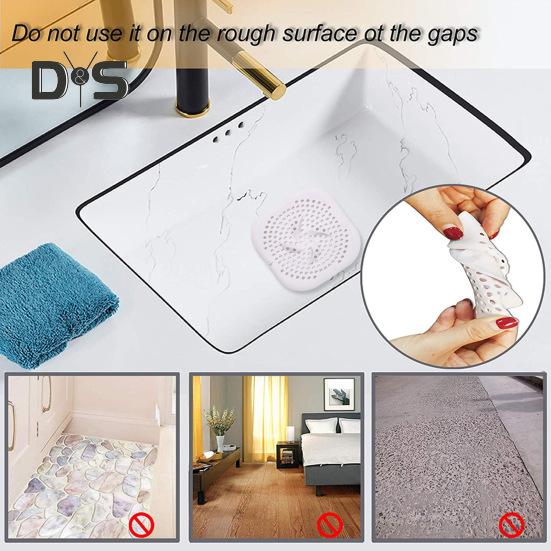 Silicone Sink Strainer Hair Catcher for Shower Drain Easy To Install Multi-Functional Effective Shower Drain Protector Hair Stopper for Bathroom Tub