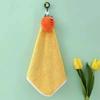 Cute Coral Fleece Hand Towels Microfiber Cute Design Fingertip Towels Super Absorbent Super Absorbent Towels Bathroom Use
