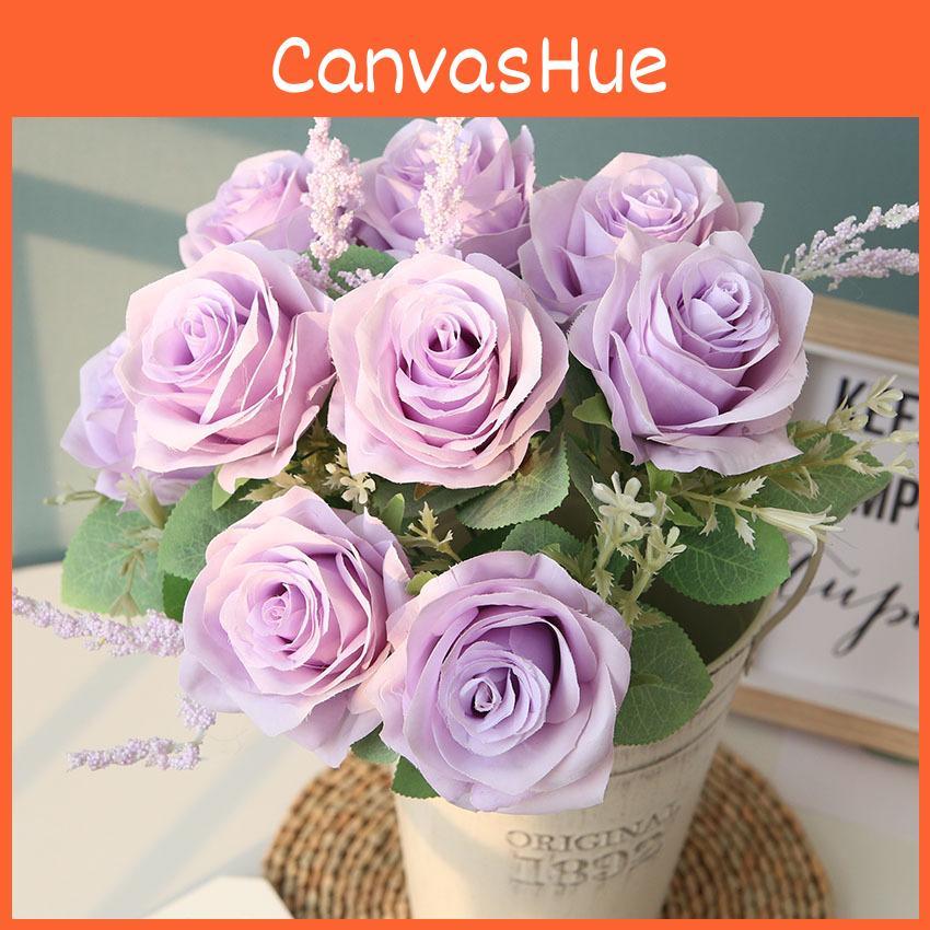 Dutchstyle 9cm Diameter Artificial Roses For Home Decoration And Event Styling