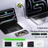 80W GaN Charger for Apple: Fast Charging Multi-Port Head with Built-in Cable