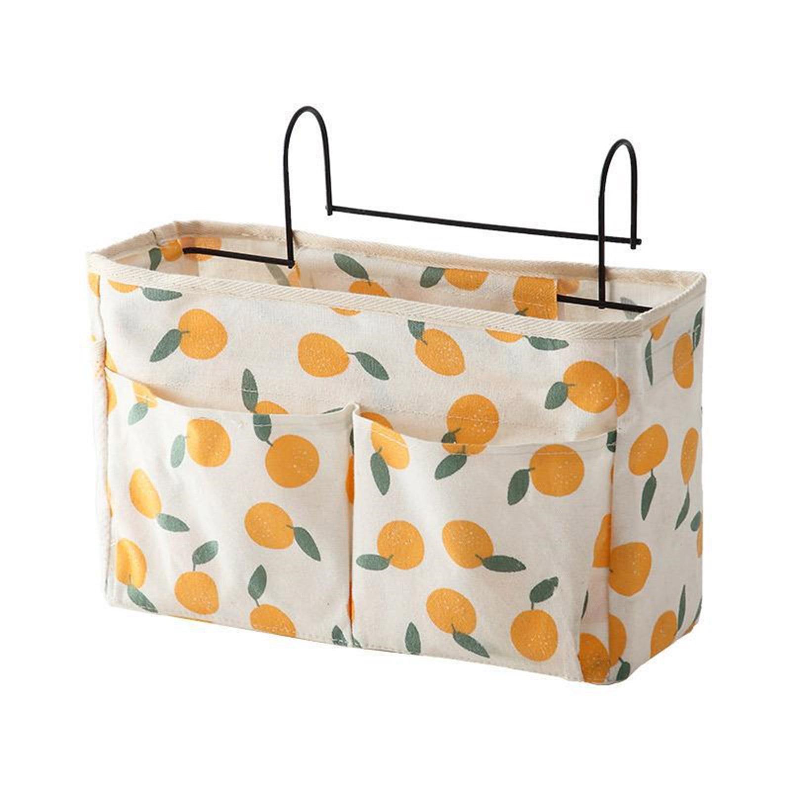 

Подвесная сумка для хранения на прикроватной тумбочке. Прочные органайзеры для хлопкового белья. Стильный дизайн. Портативная сумка для организации общежитий и спален. 1