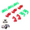 5 Pair Left and Right Tailgate Handle Rod Clips for OEM Handle Replacement Tailgate Handle Rod Clips