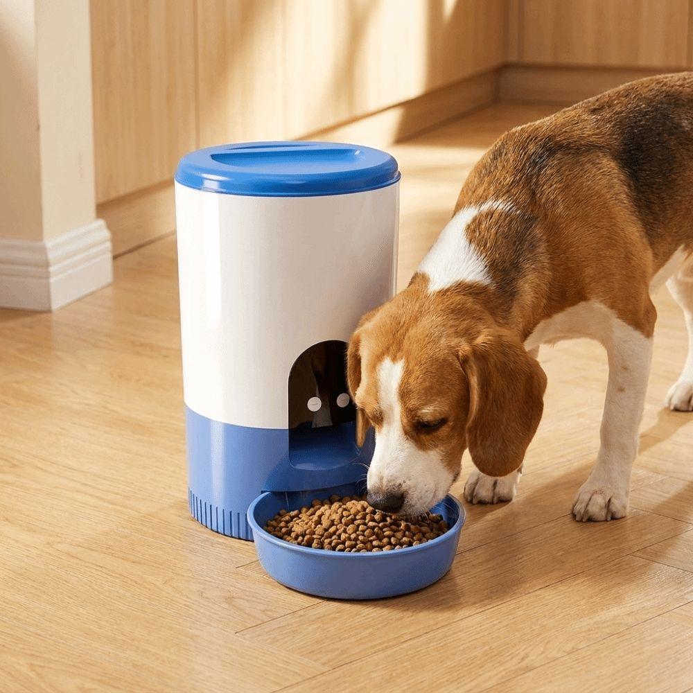 Remote Control Smart Pet Feeder Portion Control Quantitative Food Dispenser Dog Food Bowl Travel