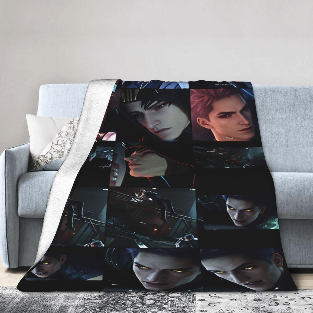 Valko Blanket Comfortable Love And Deepspace Throw Blanket Winter Adults Home Decor Travel Office Bedspread