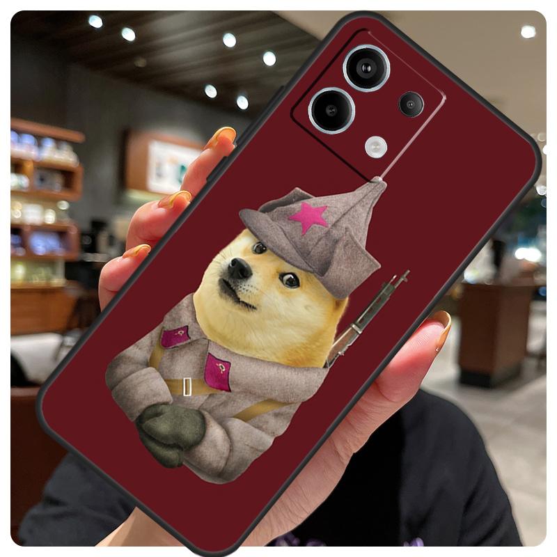 Cheems Doge Case For Xiaomi Redmi Note 14 10 11 12 13 15 Pro Plus Cover For Redmi 15 15C 14C 10C 12C 13C