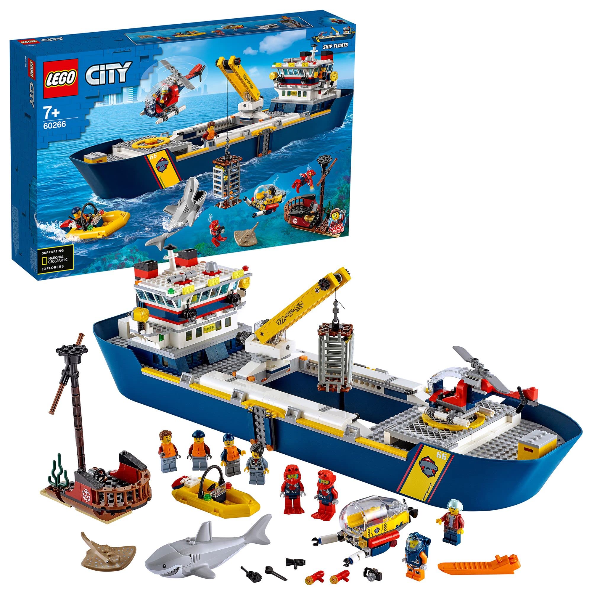 

LEGO City Океанографическое исследовательское судно 60266