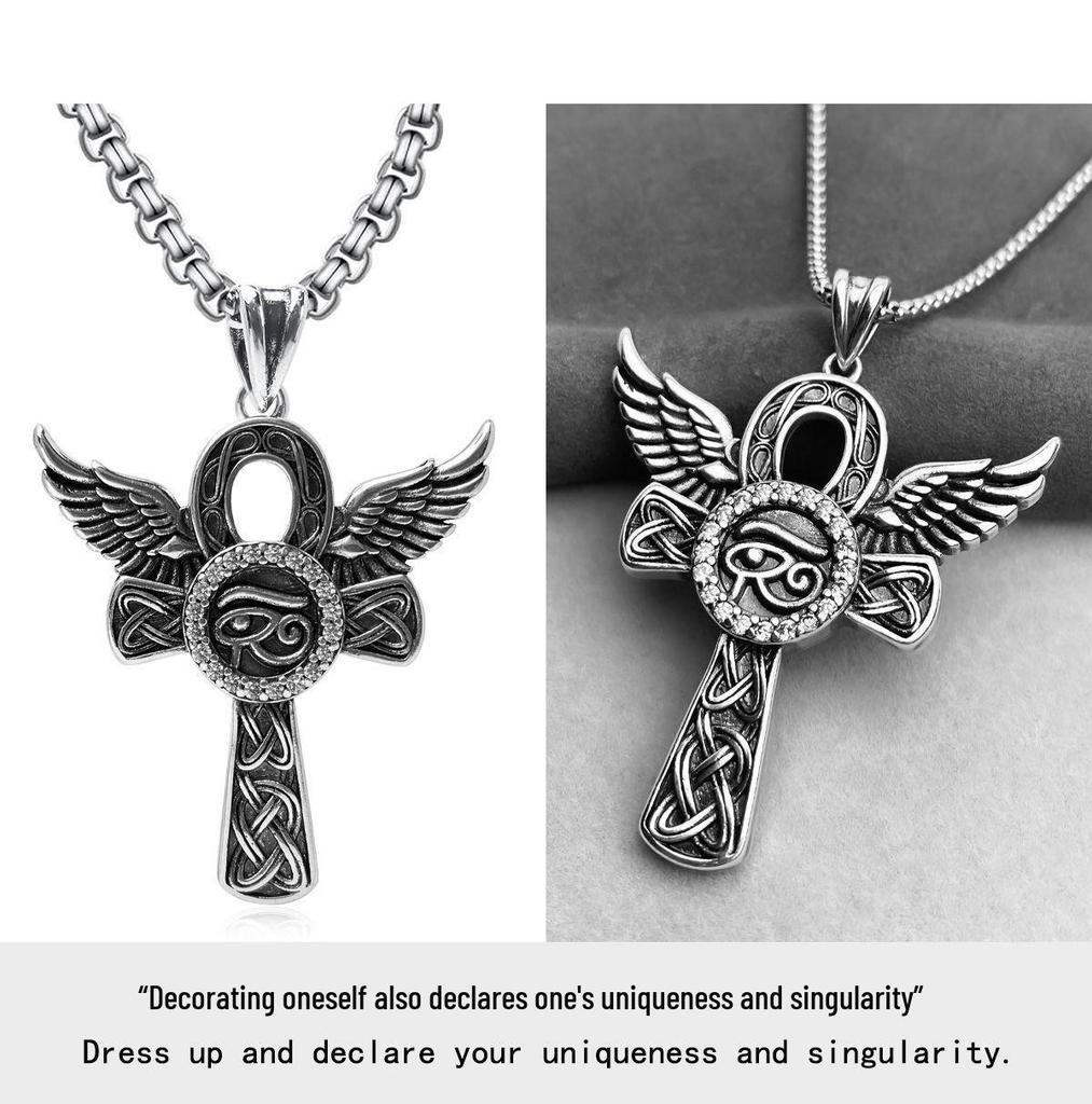 European-American Gothic Punk Curiosity Pendant Necklace
