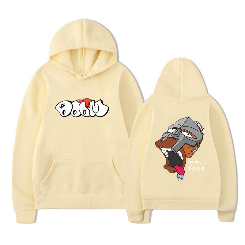 Mf Doom Rappeur Sweats à capuche Impression Anime Ensemble Vêtements Homme