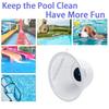 7"/8" Bassengskimmerkurv for nedgravde bassenger Plast Svømmebassengfilterkurv Løv- og rusksskimmerkurv Erstatning for SP1070