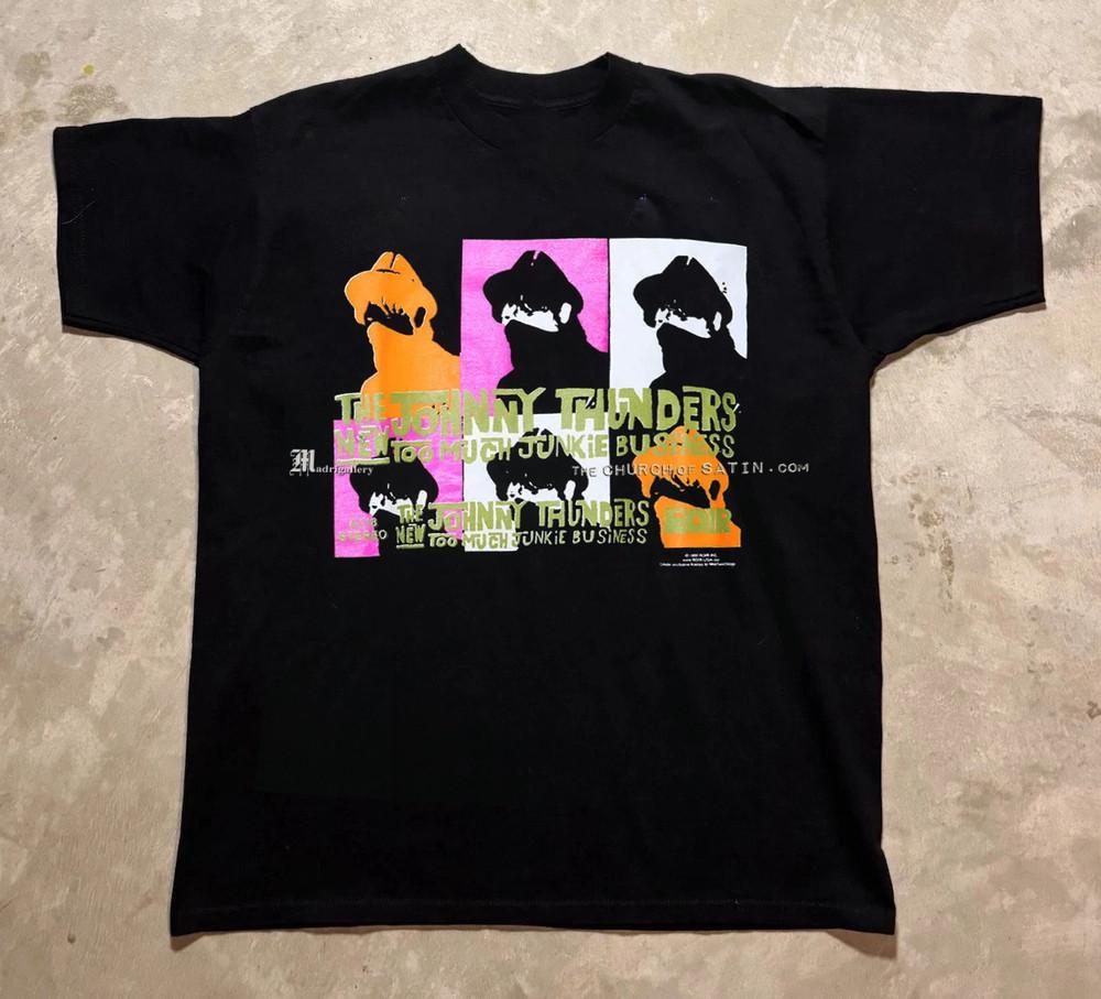 Vtg Johnny Thunders Tour T-shirt S to 5XL NZ311 Unisex T-Shirt S