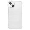 For iPhone 14 TPU Case WANLONFENG WL3 Series 1.5mm Phone Cover (Big Lens Hole) with Tempered Glass