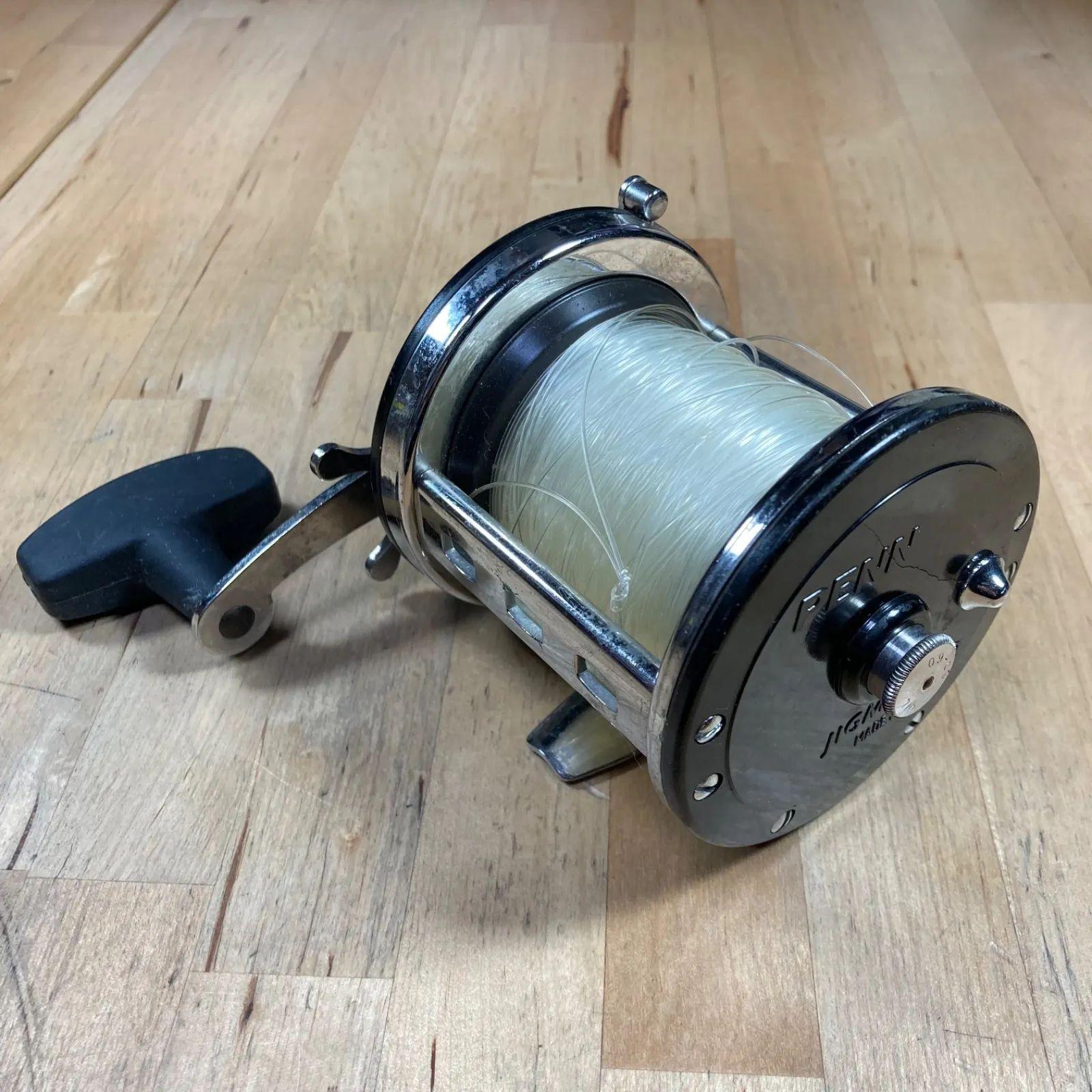 Used [Junk] PENN Jig Master MADE IN U.S.A Old Reel