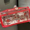 Cartoon Cute Cat Bow Pencil Case Transparent Large Capacity Pen Bags Student Stationery Organizer School Supplies