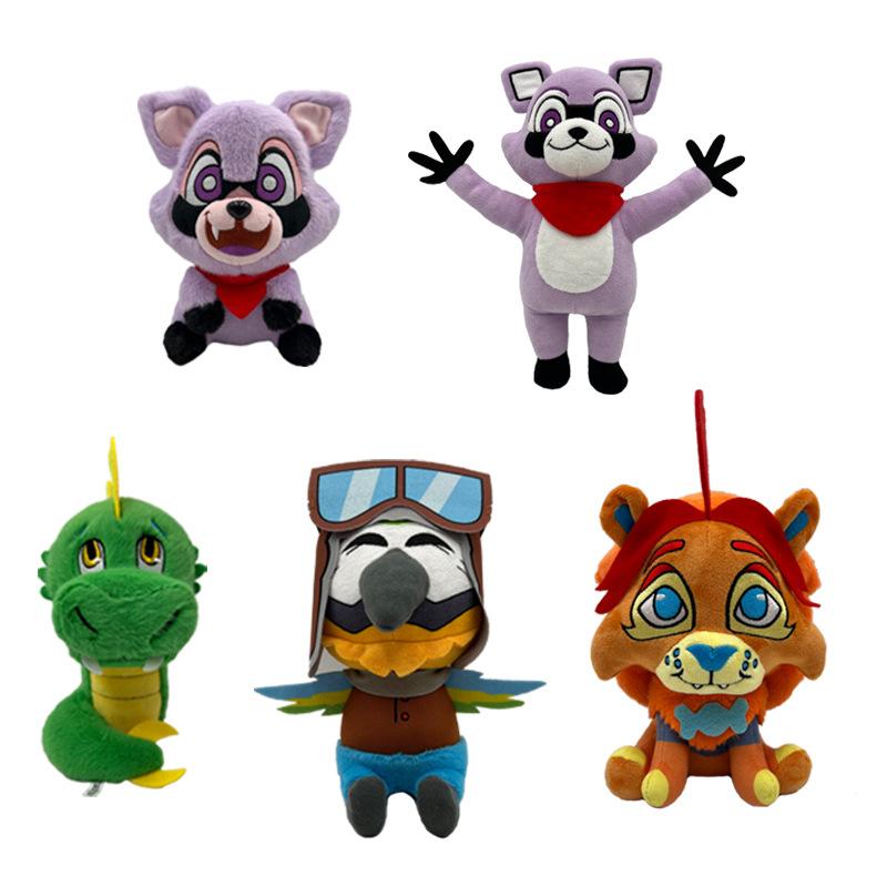 

20 см Indigo Park Game Плюшеві іграшки Лялька Rambley Indigo Parks М яка іграшка Rambley The Raccoon Плюшева фігурка для дітей