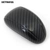 Interior Accessories For Mitsubishi Eclipse Cross 2017- 2024 2025 Carbon Fiber Gear Shift Knob Head Cover Trim Car Styling