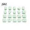 Numbered Pencil Caps for Students 20 Pcs 1-20 Toppers, Reusable Classroom Organization Labels Teacher Supplies Teachers, Tracking Markers Clip