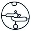 Carburetor Gasket EX40 Carburetor Seal For Outdoor Power Equipment Long Lasting Engine Seal Performance Carburetor Seal
