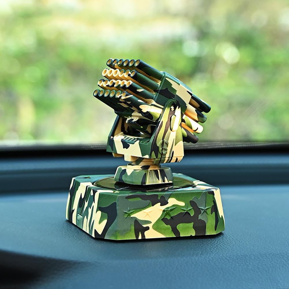 Solar Powered Rotating Car Fragrance Diffuser Dashboard Center Console Air Outlet Air Freshener Long-Lasting Auto Aromatherapy