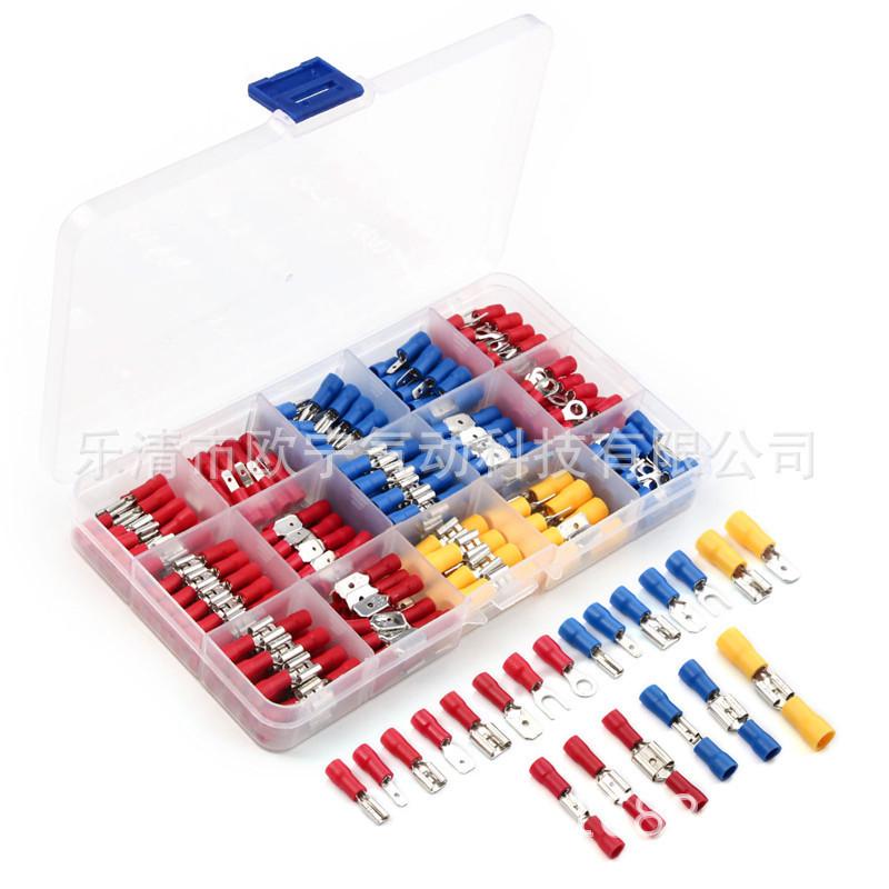 280pcs Cold-Pressed Wire Terminal Set with Wire Stripper & Connectors