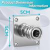Pressure Washer Foam Cannon Holder 14"" Quick Connector Wall Mount Stainless Steel Car Pressure