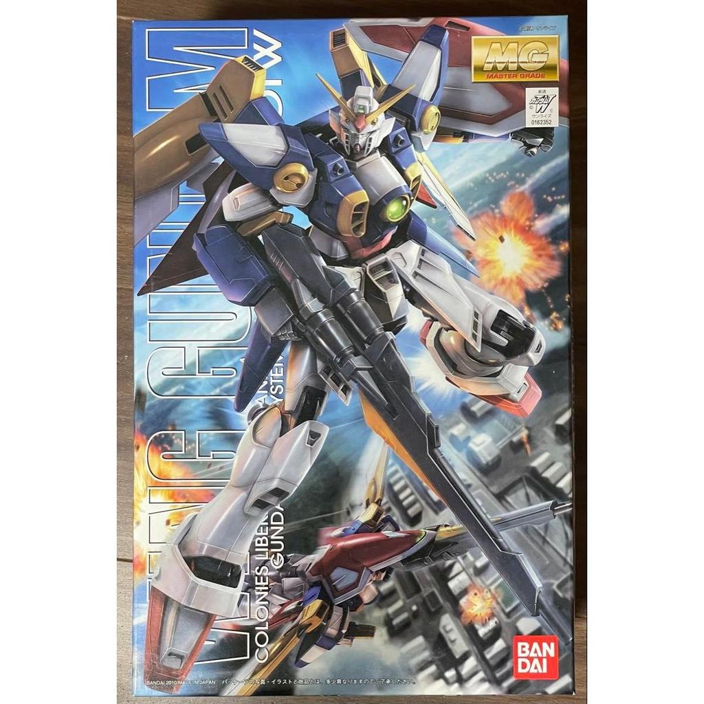 Used MG Wing Gundam Red Bandai New Mobile Report Gundam W XXXG-01W Gunpla Unassembled Bandai Plastic Model