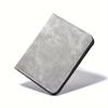 Durable Men's Leather Wallet Stylish Men's Faux Leather Wallet with Multiple Card Slots - Sleek Black, Durable & Non-Washable