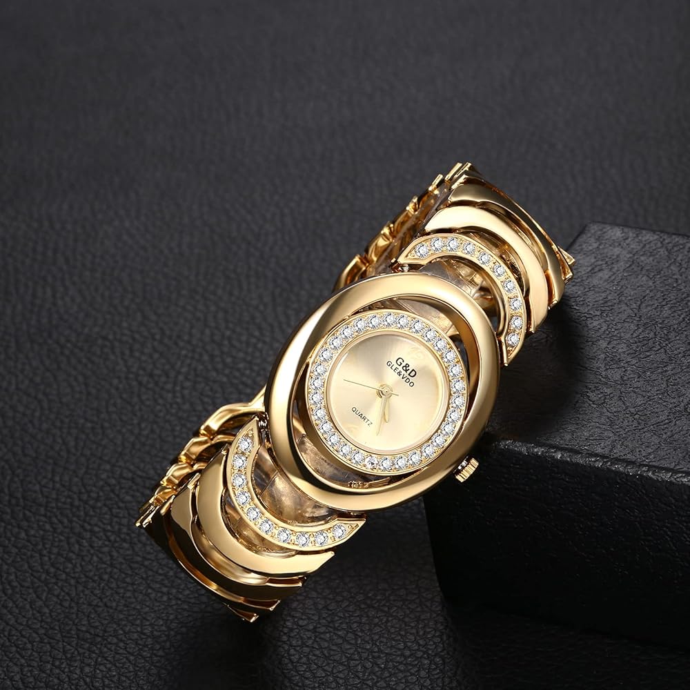 Ladies' Fashion Watch Analog Display Diamond 3ATM Waterproof Alloy Band Casual Business