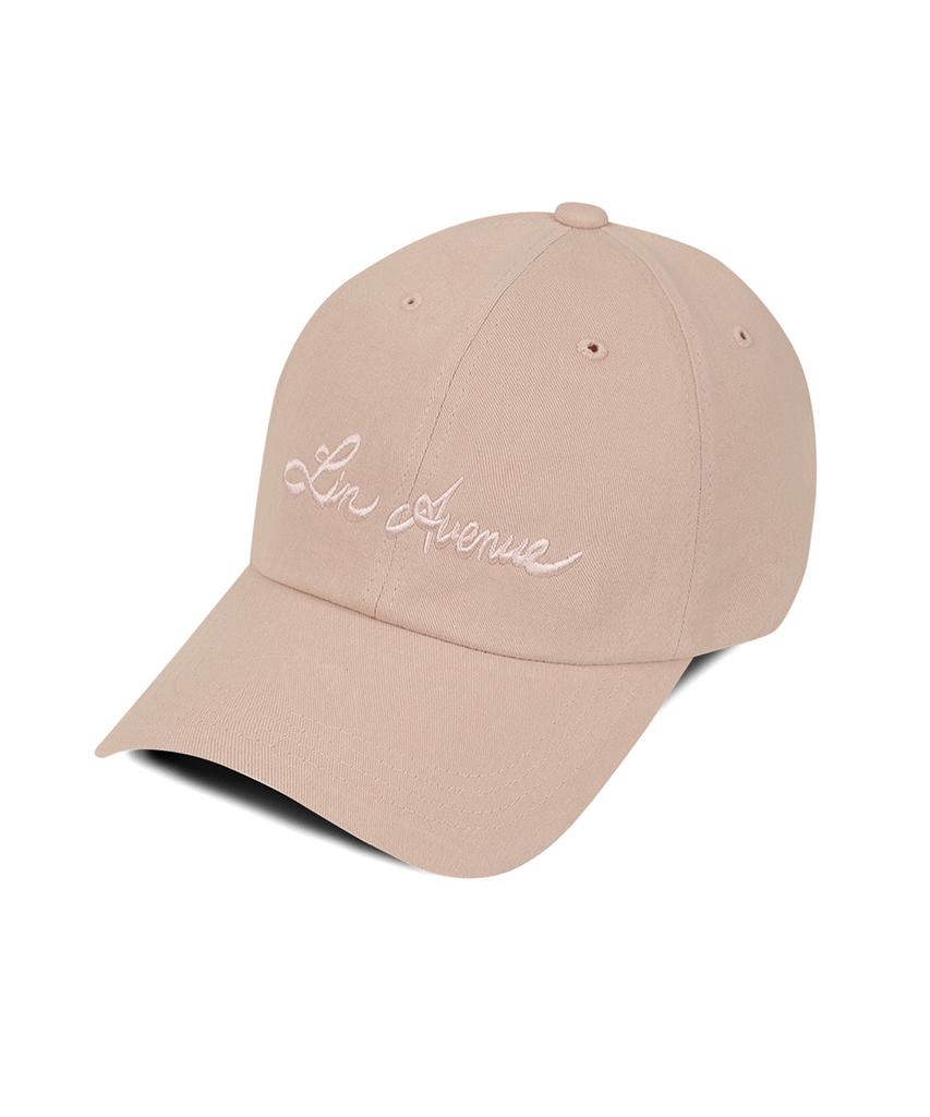 Line Binyu Cotton Ball Cap - Dusty Pink