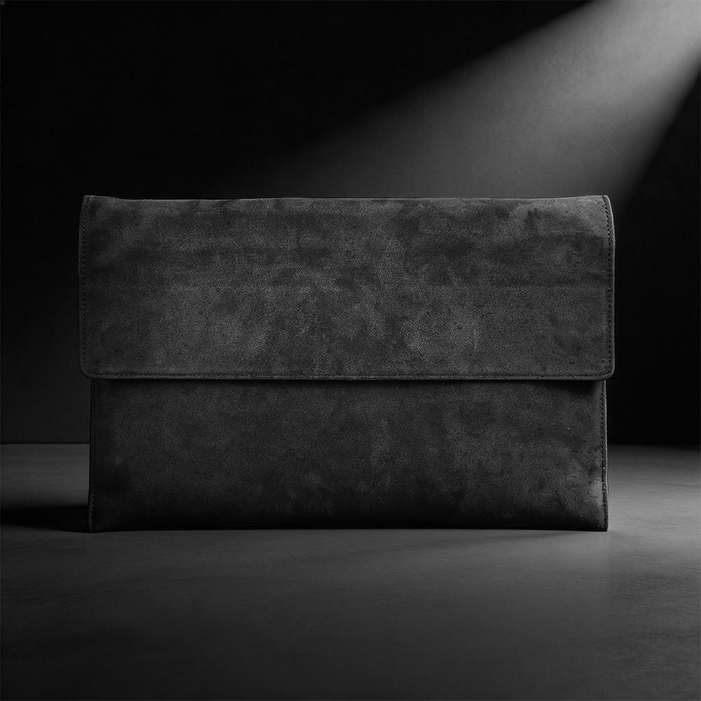 Universal Suede Leather Laptop Bag for