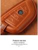 Genuine Leather Key Case for BMW 5 & 7 Series - Blade Key Compatible 