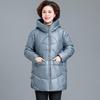 Winter Women's Down Cotton Jacket Commuting Oversized Windproof Hooded Women's Clothing