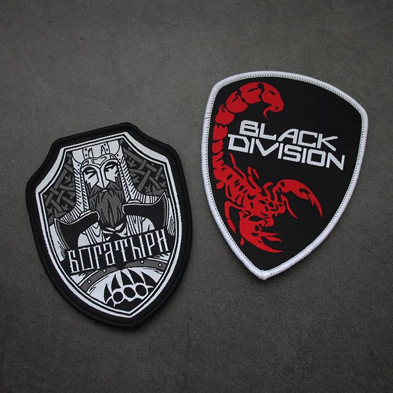 Escape from Tarkov Ultra Fine Weave Mark Velcro game merchandise armband creative Black Fox morale badge Knight badge sticker