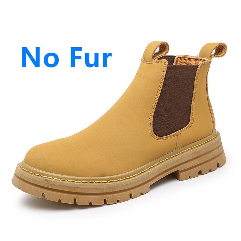 FashionYellow ανδρικές μπότες Δερμάτινα μποτάκια πολυτελείας ανδρικά Chelsea Boot Ανδρικά παπούτσια για εξωτερικούς χώρους υψηλής ποιότητας