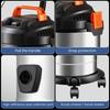 Bagless Vacuum Cleaner, Industrial Vacuum Cleaners, Powerful 1200W, 20L, Floor Cleaner, With Cyclonic Filter, Silent And Durable
