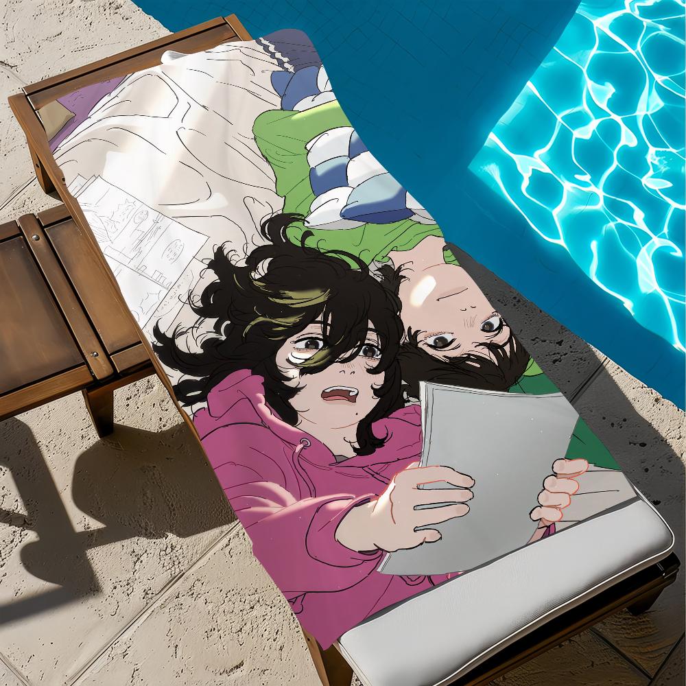 Japanese Movie L-Look Anime B-Back Towel Beach Quick Dry Soft Pool Towels Gift for Travel Gym Shower Camping sports