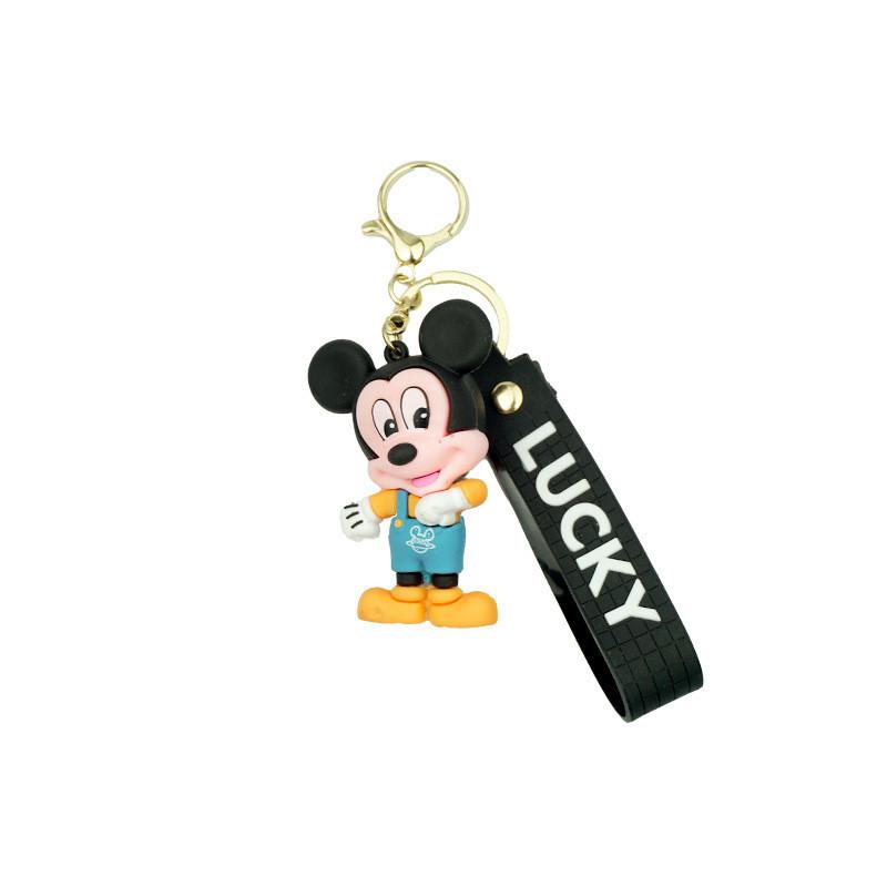 Disney Character Keychain Cute Minnie And Daisy Backpack Pendant Rubber Charm