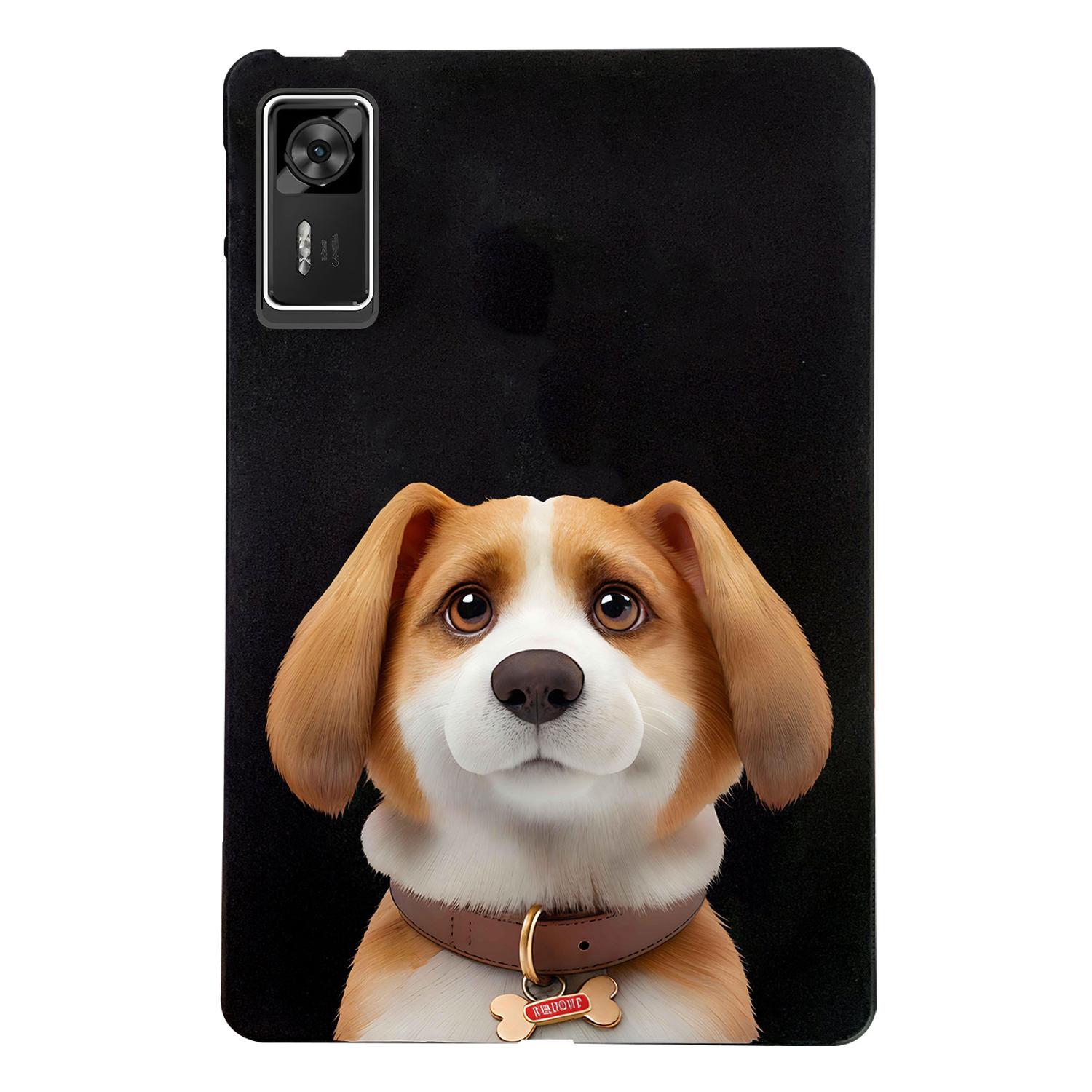 

For Lenovo Legion Y700 Gen 4 Case Pattern Printing Slim TPU Tablet Protective Cover Harrier Beagle