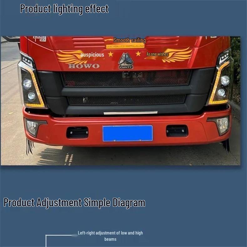 LED Front Light for Haowo Light Truck 18 New Model Hanjiang Tongsai G5X