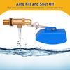1/2" Brass Float Valve With Adapter and Tape Water Tank Floating Ball Valve Flow Control Cistern/Expansion Tanks