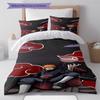 Cartoon Pattern Bedding Quilt Set Quilt Cover Pillowcase Home Decoration Birthday Gift (1 * duvet cover + 2 * pillowcase, without core)