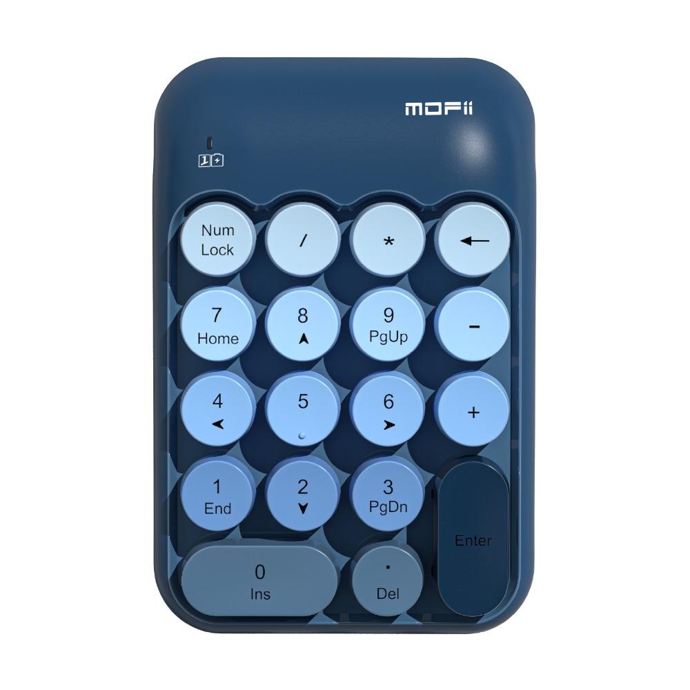 Rechargeable Digital Keyboard Colorful Accounting Keyboard Mini Portable Keypad  Office