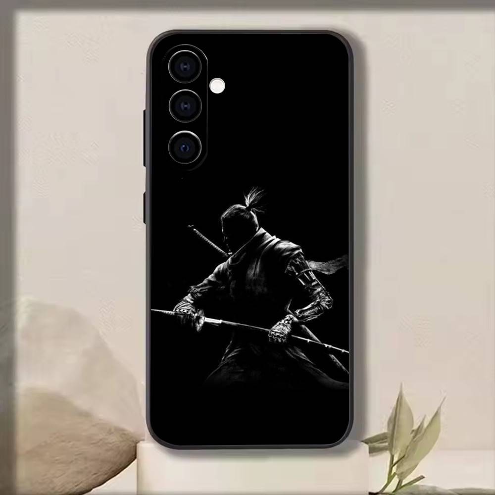 Sekiro Shadows Die Twice Phone Case For Samsung Galaxy A73,A72,A71,A70,A53,A52,A51,Soft Silicone Black Cover