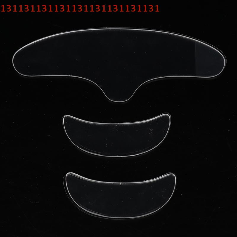 3 Pcs Anti Eye Forehead Invisible Anti-aging Face Pad Reusable Medical Grade Silicone Prevent Wrinkles Lines Patch
