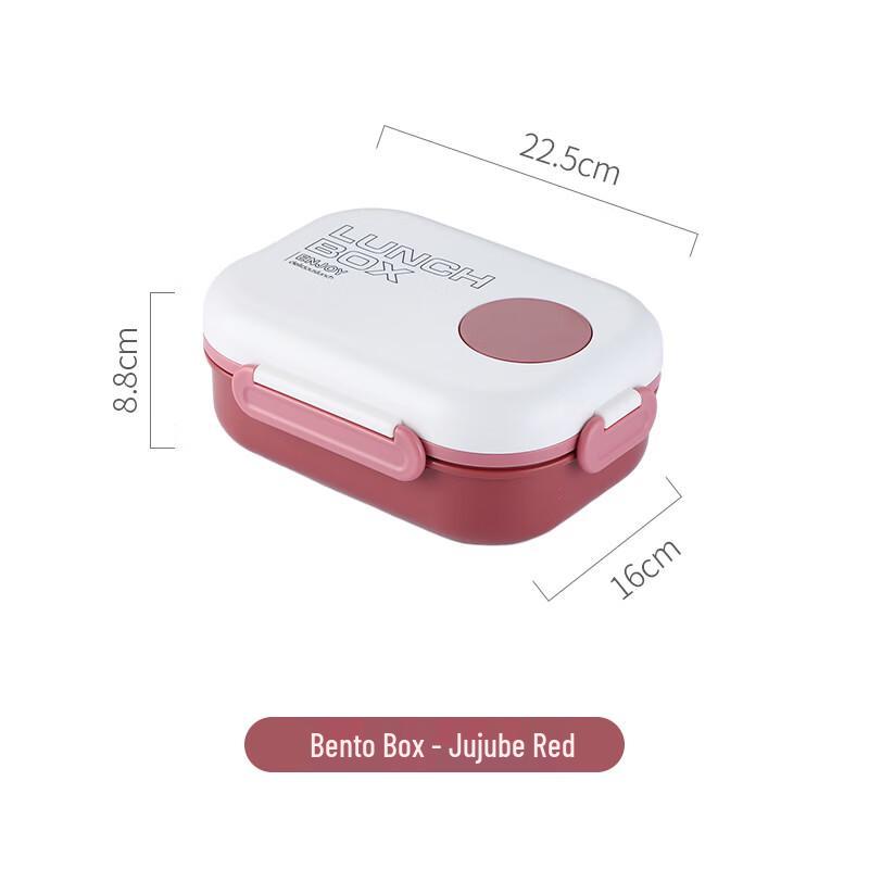 Zhishi Wheat Straw Microwaveable Lunch Box with Soup Bowl