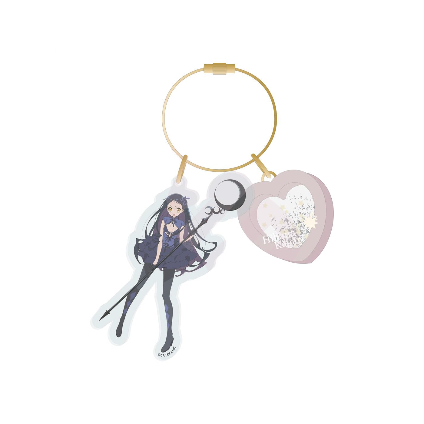 

Magical girls and evil were once Kagari Hibana Heart Shake Keychain enemies.
