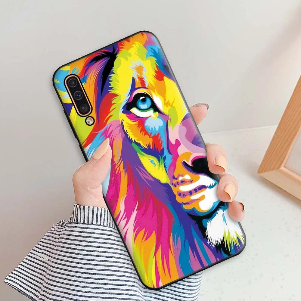 Für Samsung Galaxy A50 Hülle Für Samsung A50s A30s Handyhüllen Für Samsung A50 Blumen Silikon Weiches TPU Fundas A 50 A30 S Bumper