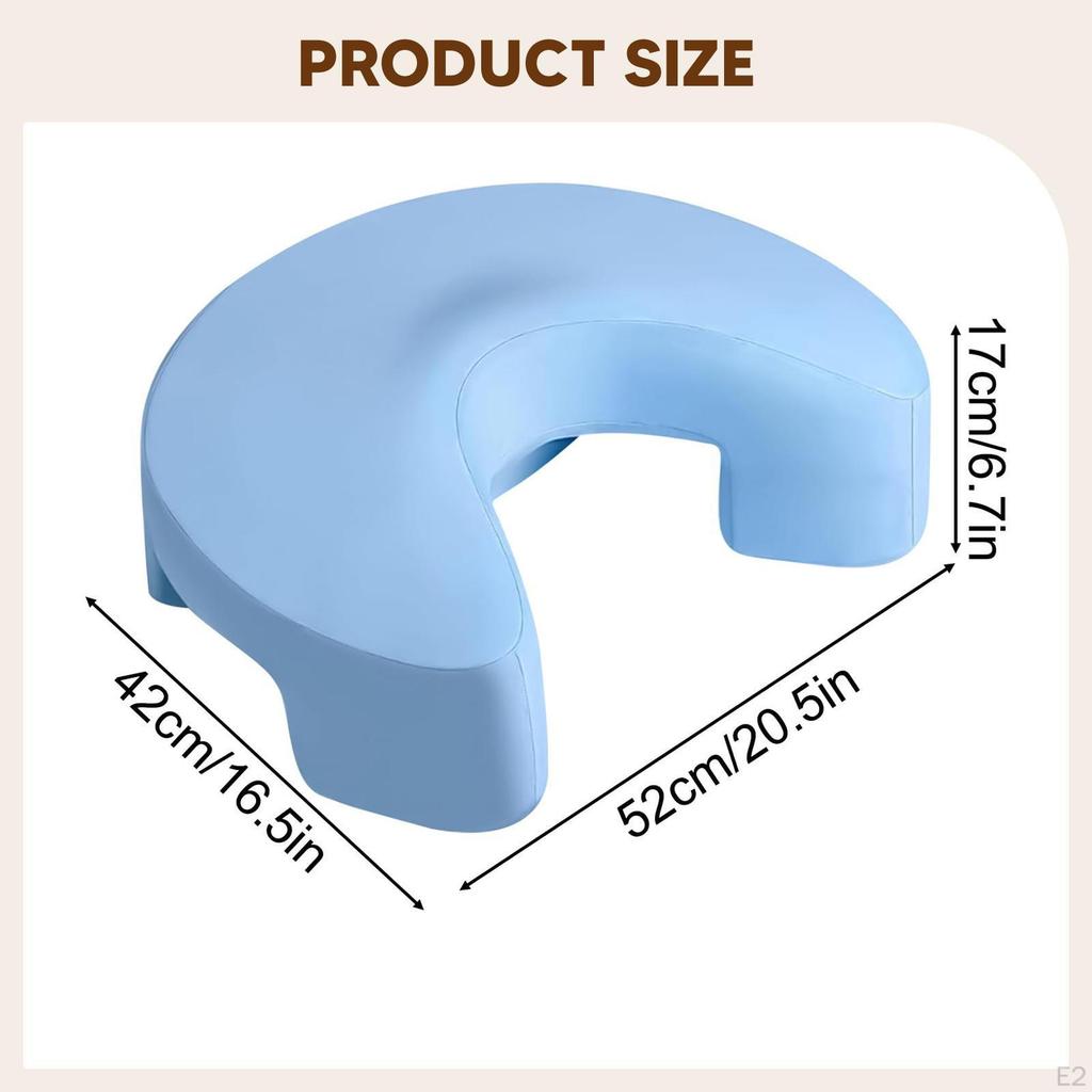 Side Sleeper Pillow with Arm Holes Memory Foam Bed Gift Ergonomic Support for Stomach Back Sleeping